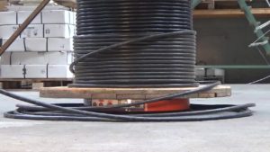 for big cable drums up to 380kg